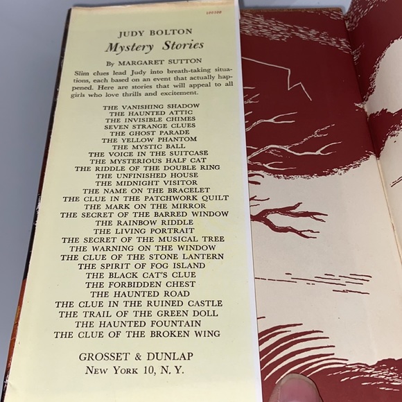 A Judy Bolton Mystery The Haunted Attic by Margaret Sutton Hardcover Vintage - Picture 6 of 13